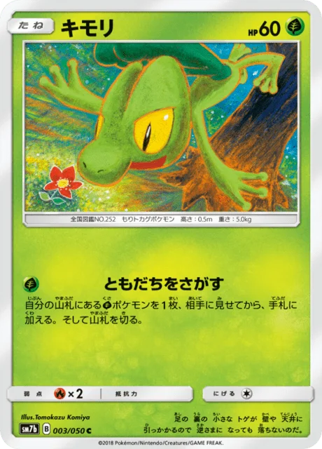 Treecko 3/63 from Fairy Rise