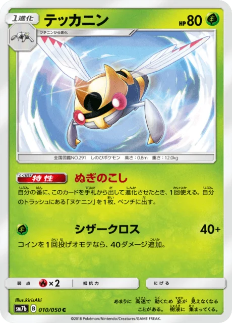 Ninjask 10/63 from Fairy Rise