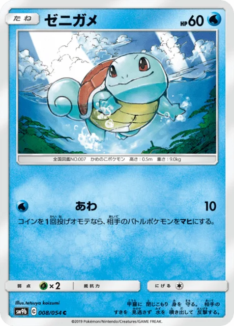 Squirtle 8/69 from Full Metal Wall