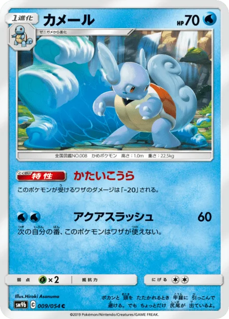 Wartortle 9/69 from Full Metal Wall