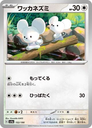 Tandemaus 152/360 from Shiny Treasure ex
