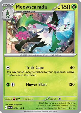 Meowscarada 15/258 from Scarlet & Violet