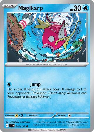 Magikarp 44/258 from Scarlet & Violet