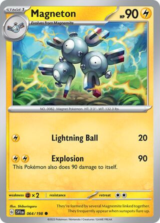 Magneton 64/258 from Scarlet & Violet