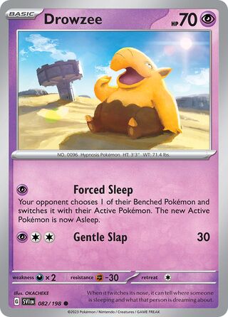 Drowzee 82/258 from Scarlet & Violet