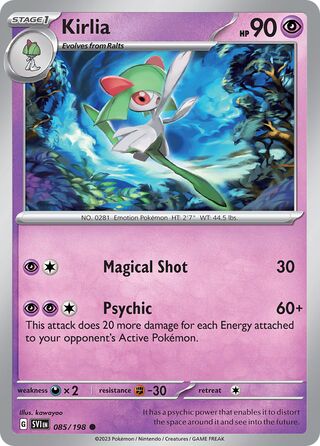 Kirlia 85/258 from Scarlet & Violet