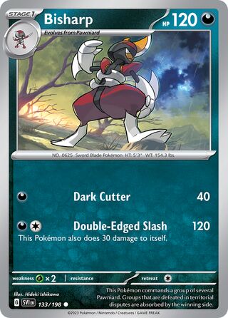 Bisharp 133/258 from Scarlet & Violet