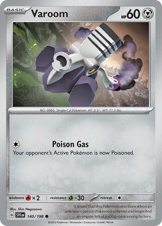 Varoom 140/258 from Scarlet & Violet