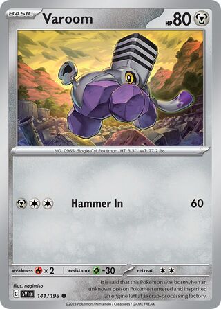 Varoom 141/258 from Scarlet & Violet