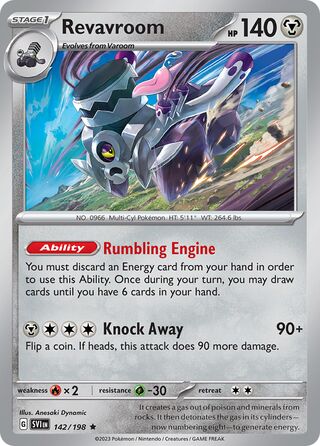 Revavroom 142/258 from Scarlet & Violet