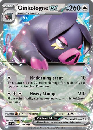 Oinkologne ex 158/258 from Scarlet & Violet