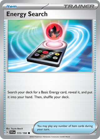 Energy Search 172/258 from Scarlet & Violet