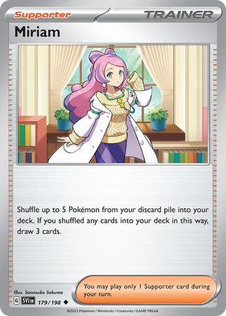 Miriam 179/258 from Scarlet & Violet