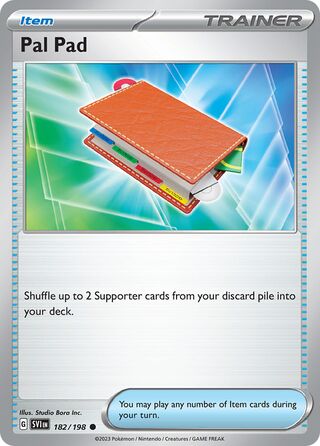 Pal Pad 182/258 from Scarlet & Violet