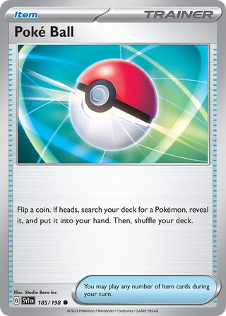 Poké Ball 185/258 from Scarlet & Violet