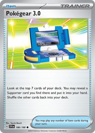 Pokégear 3.0 186/258 from Scarlet & Violet