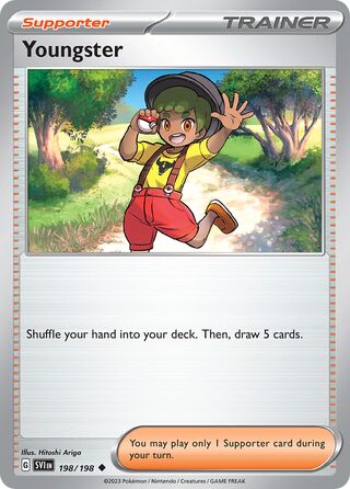 Youngster 198/258 from Scarlet & Violet