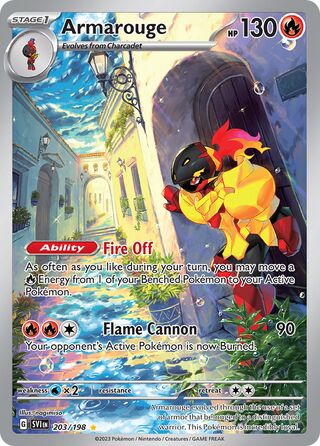 Armarouge 203/258 from Scarlet & Violet