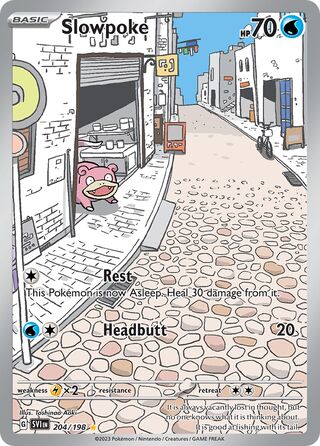 Slowpoke 204/258 from Scarlet & Violet