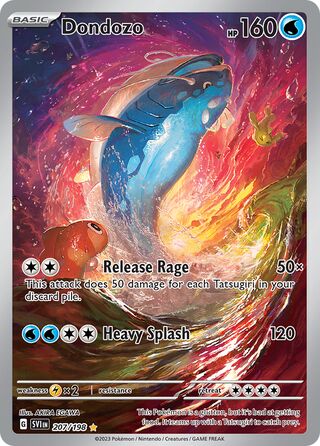 Dondozo 207/258 from Scarlet & Violet