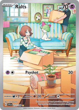 Ralts 211/258 from Scarlet & Violet
