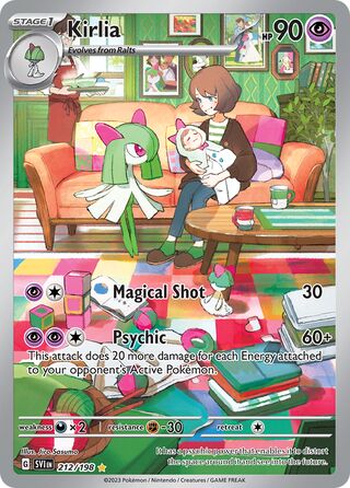 Kirlia 212/258 from Scarlet & Violet