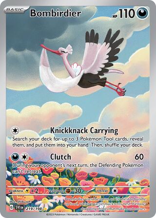 Bombirdier 219/258 from Scarlet & Violet