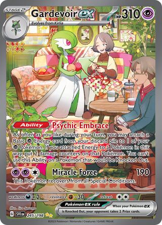 Gardevoir ex 245/258 from Scarlet & Violet