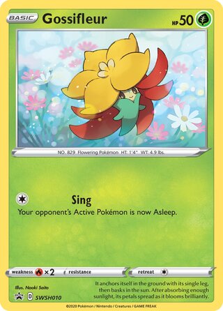 Gossifleur 10/307 from Sword & Shield Promos