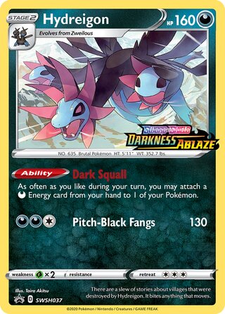 Hydreigon 37/307 from Sword & Shield Promos