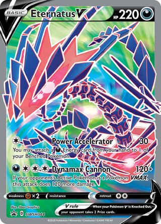 Eternatus V 44/307 from Sword & Shield Promos