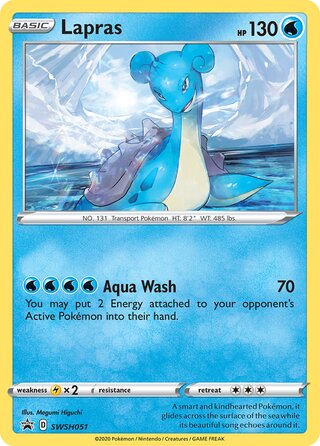 Lapras 51/307 from Sword & Shield Promos