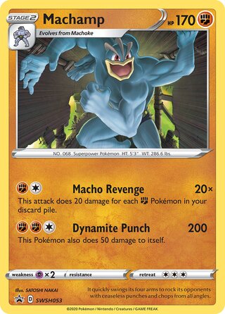Machamp 53/307 from Sword & Shield Promos