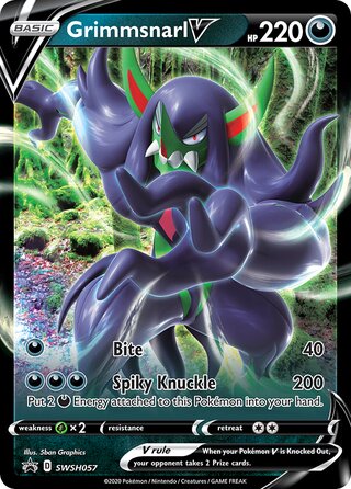 Grimmsnarl V 57/307 from Sword & Shield Promos