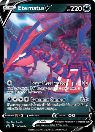 Eternatus V 64/307 from Sword & Shield Promos