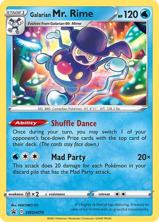 Galarian Mr. Rime 79/307 from Sword & Shield Promos