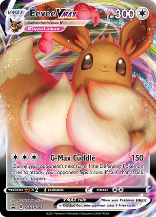 Eevee VMAX 87/307 from Sword & Shield Promos