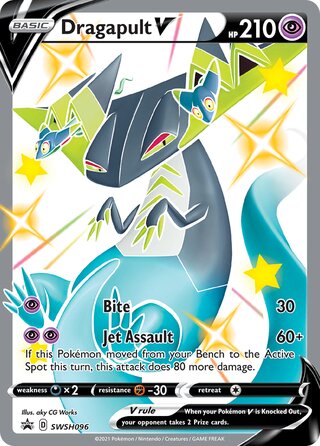 Dragapult V 96/307 from Sword & Shield Promos