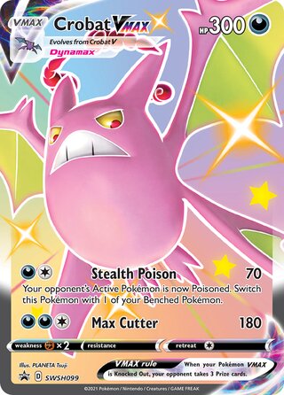 Crobat VMAX 99/307 from Sword & Shield Promos