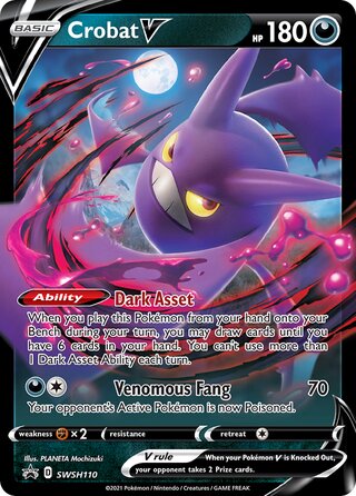 Crobat V 110/307 from Sword & Shield Promos