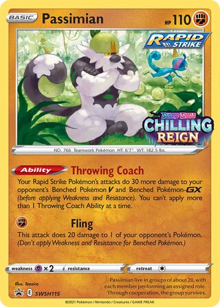 Passimian 115/307 from Sword & Shield Promos