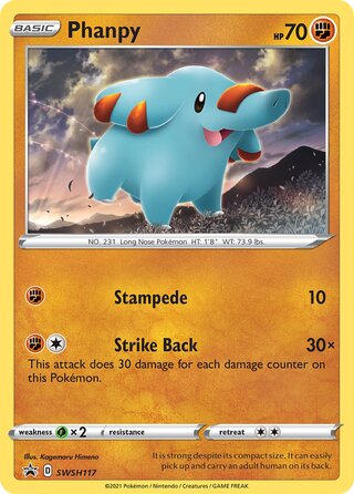 Phanpy 117/307 from Sword & Shield Promos