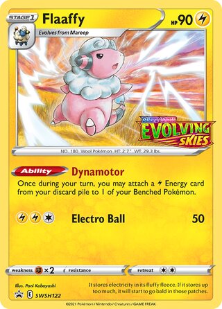 Flaaffy 122/307 from Sword & Shield Promos