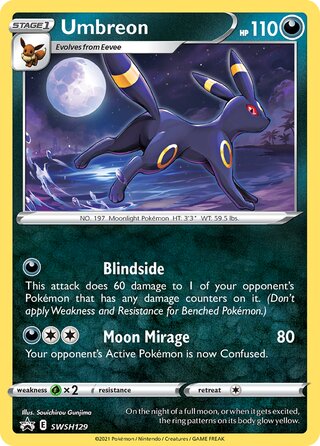 Umbreon 129/307 from Sword & Shield Promos
