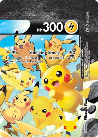 Pikachu V-UNION 140/307 from Sword & Shield Promos