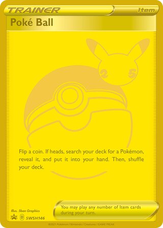 Poké Ball 146/307 from Sword & Shield Promos