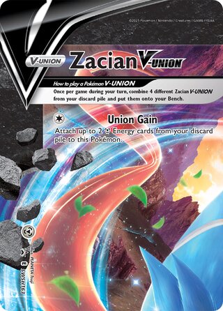 Zacian V-UNION 163/307 from Sword & Shield Promos