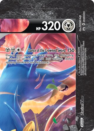 Zacian V-UNION 164/307 from Sword & Shield Promos