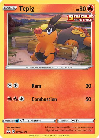 Tepig 172/307 from Sword & Shield Promos