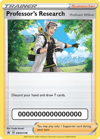Professor's Research 178/307 from Sword & Shield Promos